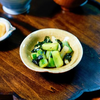 きゅうり、セロリ、わかめの酢のもの【和食・副菜】